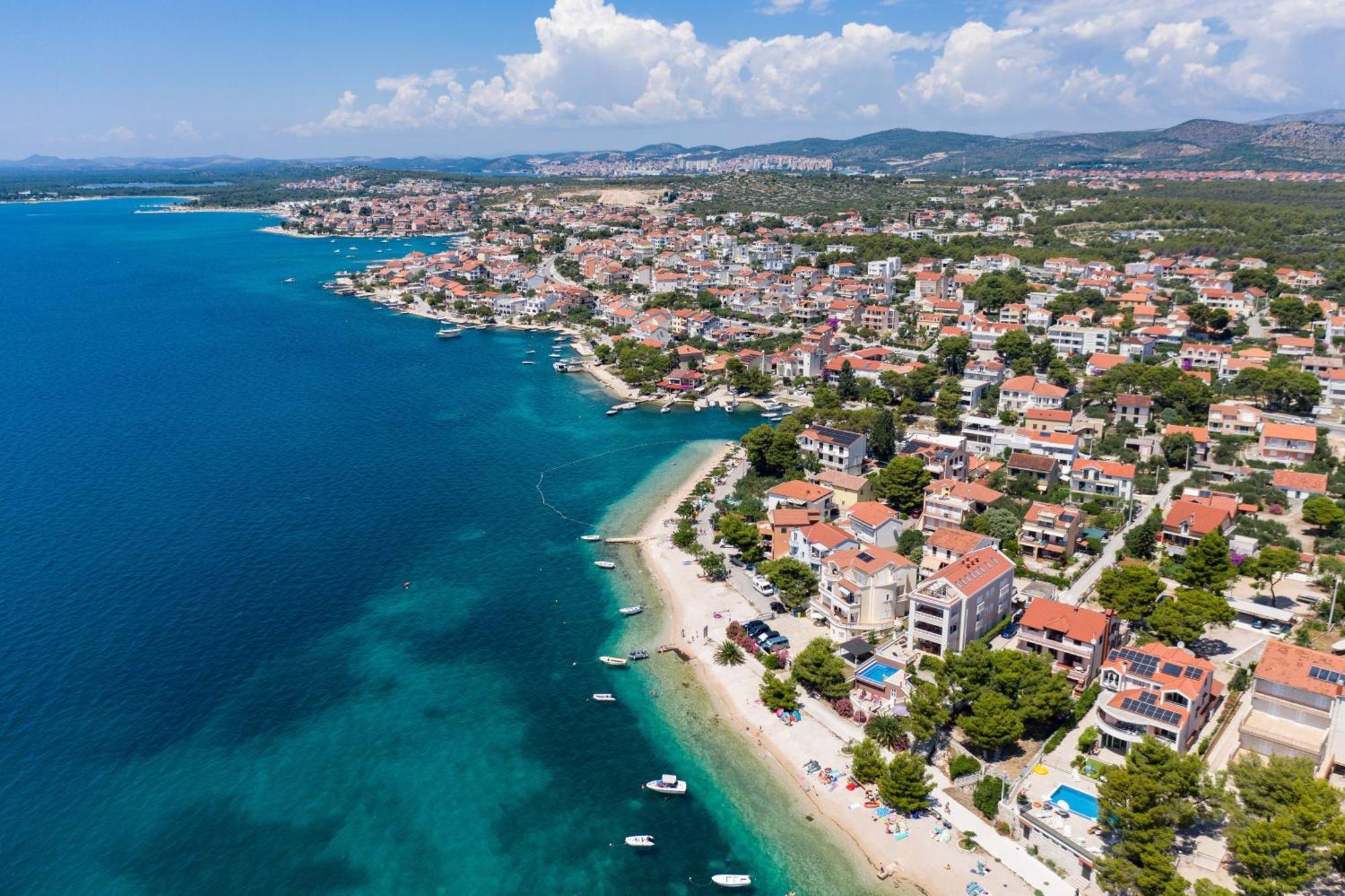 Family Friendly Seaside Apartments Brodarica, Sibenik - 15270 Buitenkant foto
